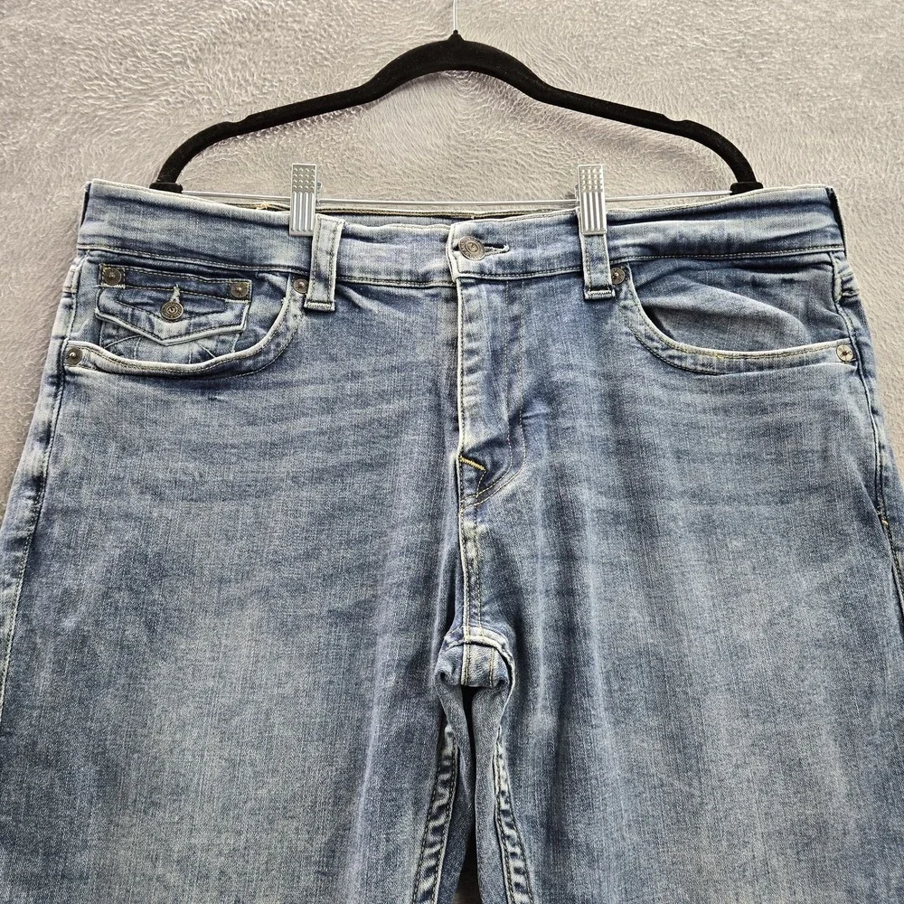 True Religion Men Jeans‎ 38 Blue Denim Ricky Button 33